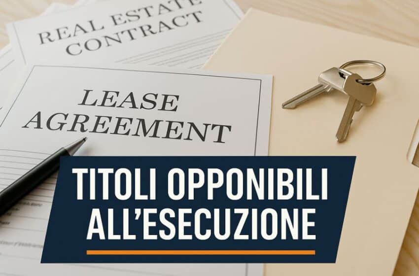 Titoli Opponibili Esecuzione AstaSicura