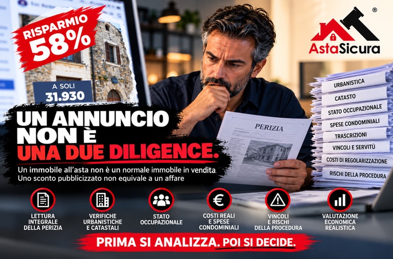 Aste immobiliari: quando il marketing prende il posto della competenza 2 MarketingNoDueDilicence AstaSicura